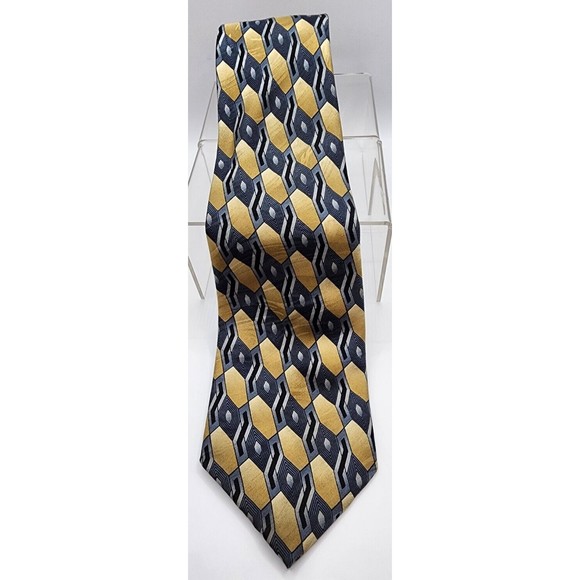 Keith Daniels Classic Apron Style 100% Silk Necktie - Picture 1 of 5